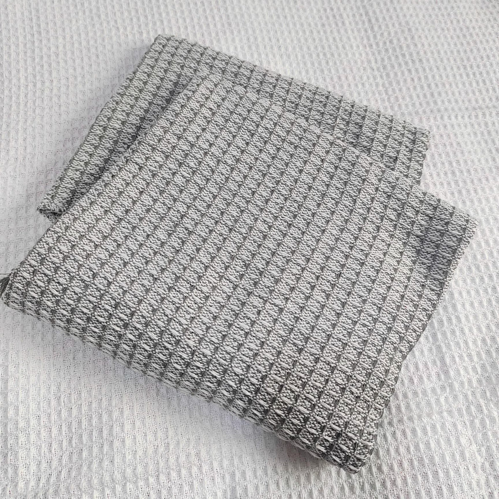 Waffle Weave Cotton Sofa Cover: Extra Large, Soft Organic Blanket