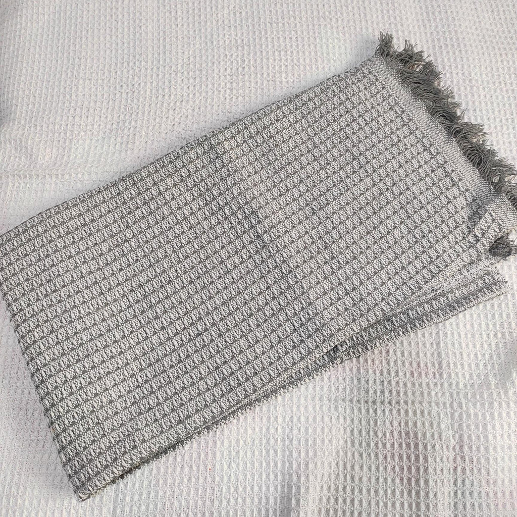 Waffle Weave Cotton Sofa Cover: Extra Large, Soft Organic Blanket