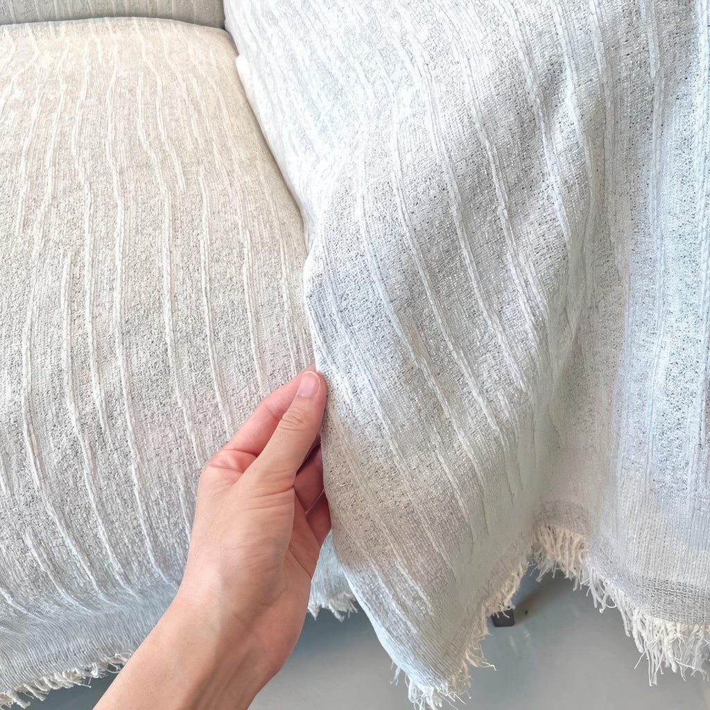 Chenille Sofa Covers Throw Blanket, Bed Cover : Soft, Durable, Minimalist Decor
