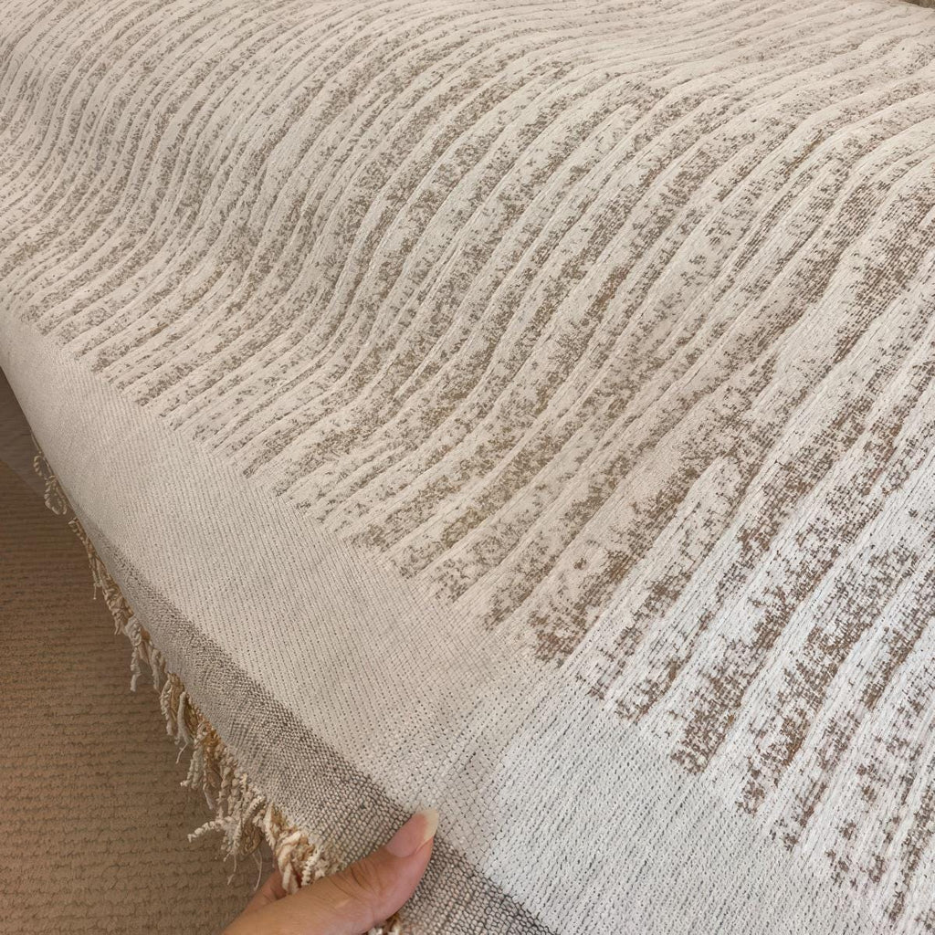 Chenille Sofa Covers Throw Blanket, Bed Cover : Soft, Durable, Minimalist Decor