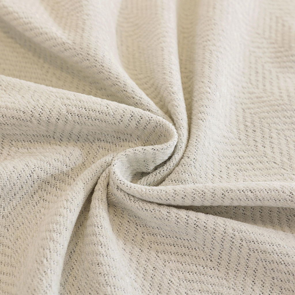 Solid Color Chenille Sofa Throw Blanket: Custom Length, All-Season Thick Soft Couch Cover