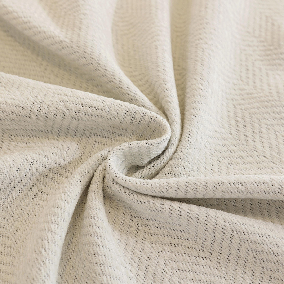 Solid Color Chenille Sofa Throw Blanket: Custom Length, All-Season Thick Soft Couch Cover