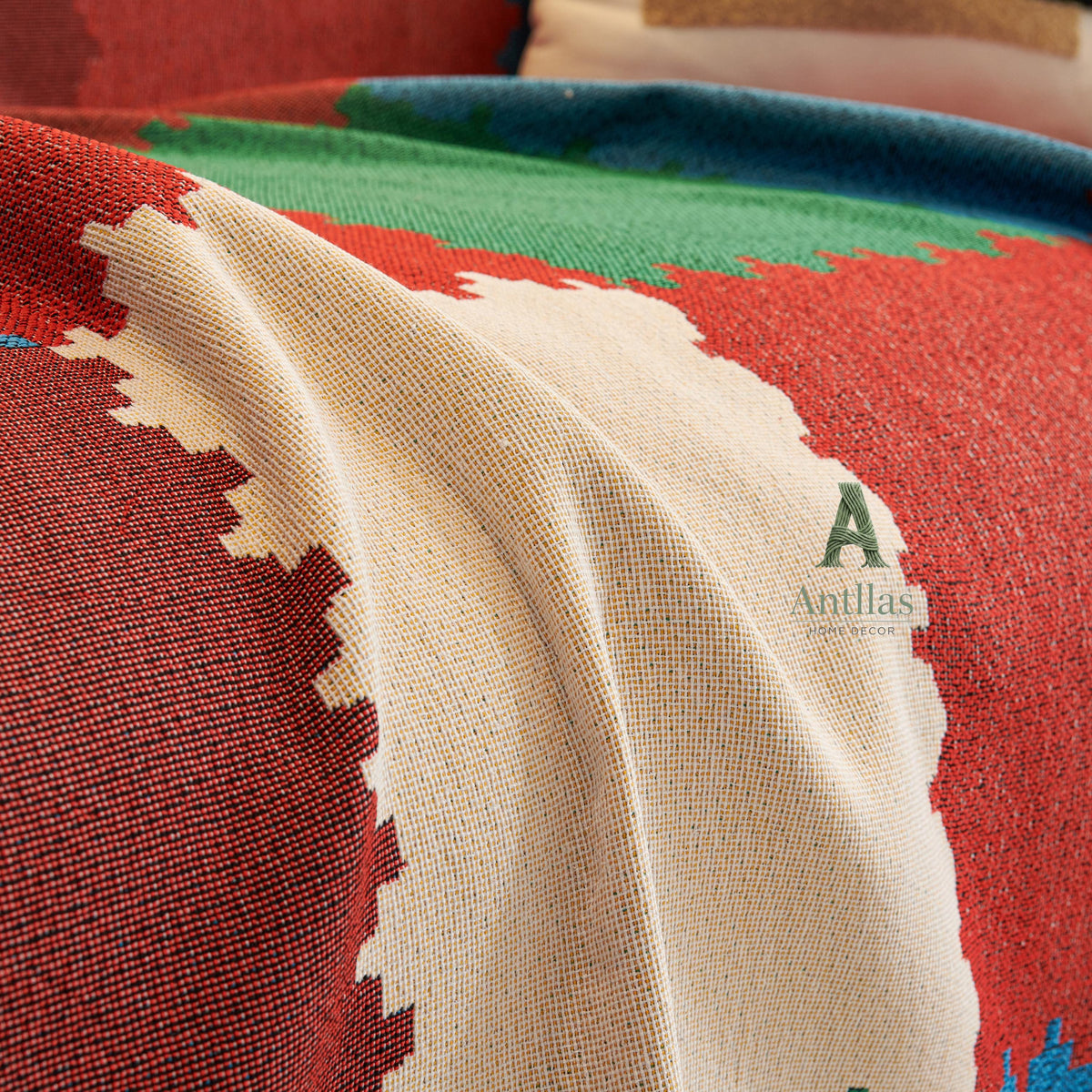 Geometric Chenille Sofa Cover, Soft Sectional Couch Throw, Washable Pet Furniture Protector