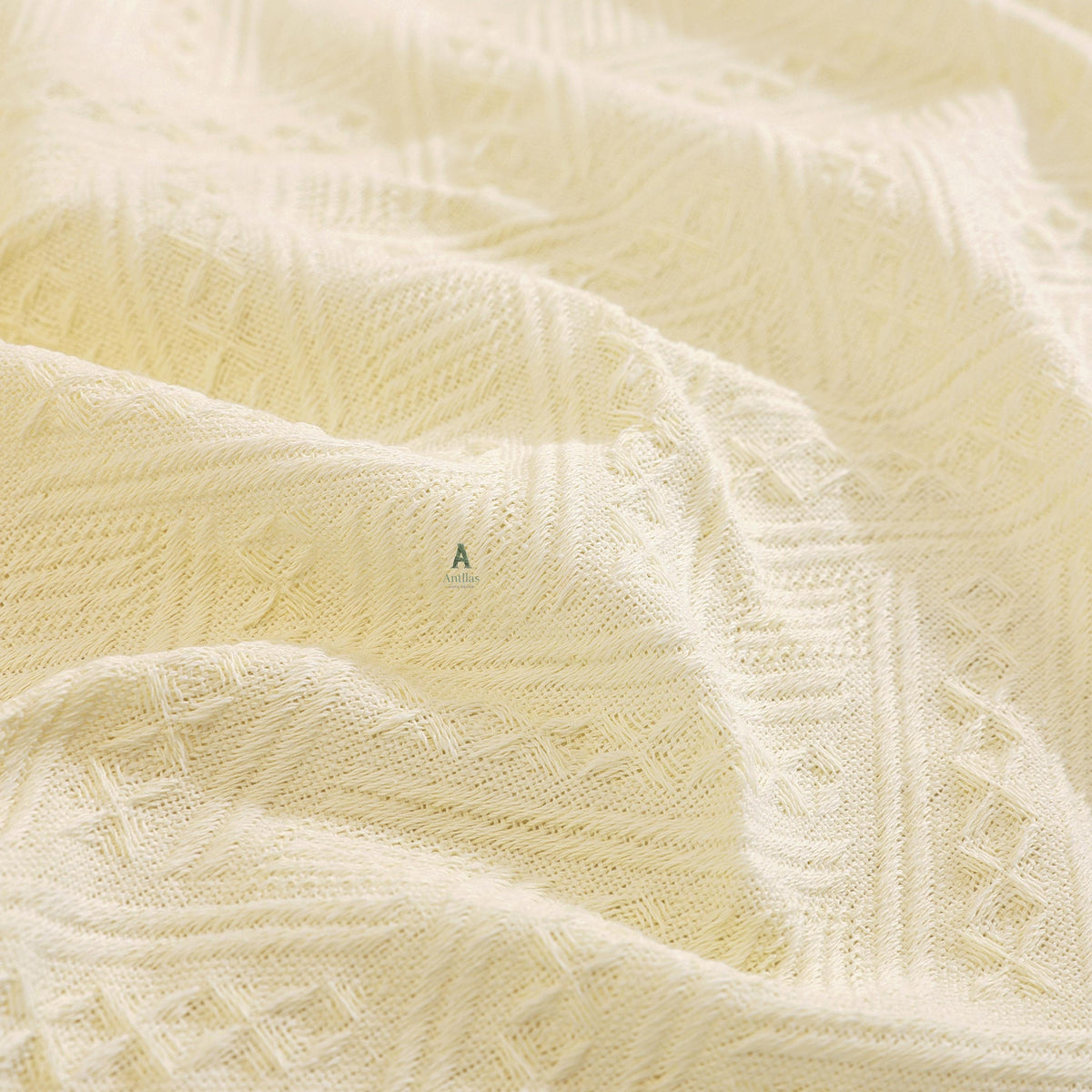 Geometric Cotton Sofa Cover, Woven Sectional Throw, Washable Slipcover, Pet Friendly Protector