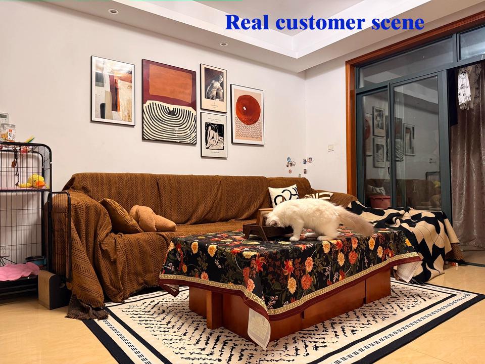 Water Resistance Chenille Sofa Cover, Pet Couch Protector, Non-Slip Sectional Throw, Washable