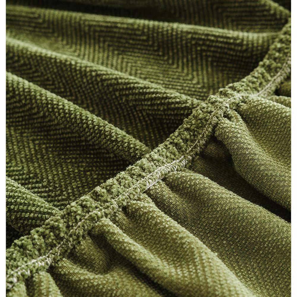 Stretch Chenille Sofa Cover, Full Cover Couch Slipcover, Pet Friendly Elastic Furniture Protector