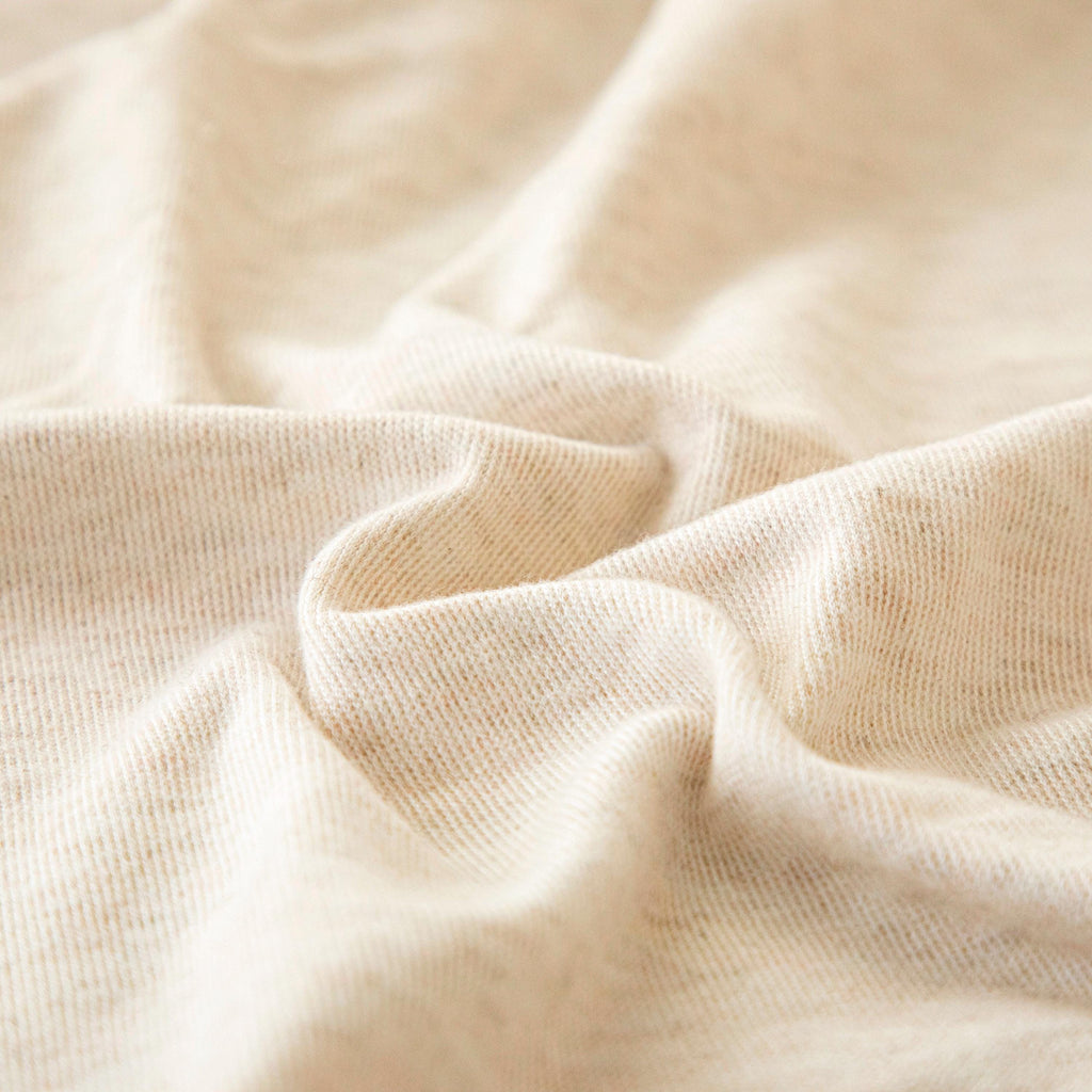 Knitted Cotton Sofa Cover, Ultra Stretch L-Shape Jersey Slipcover, Furniture Protector