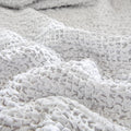 Curved Sofa Cover, Bubble Texture Stretch Slipcover, Asymmetrical Couch Protector