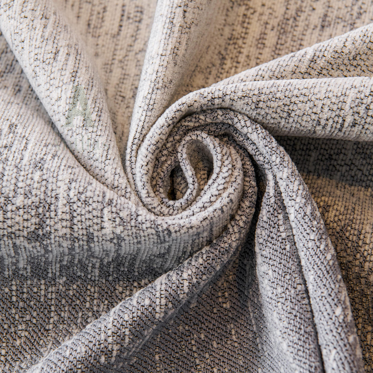 Gradient Chenille Sofa Throw, Heavyweight Couch Cover, Ombre Tassel Furniture Protector