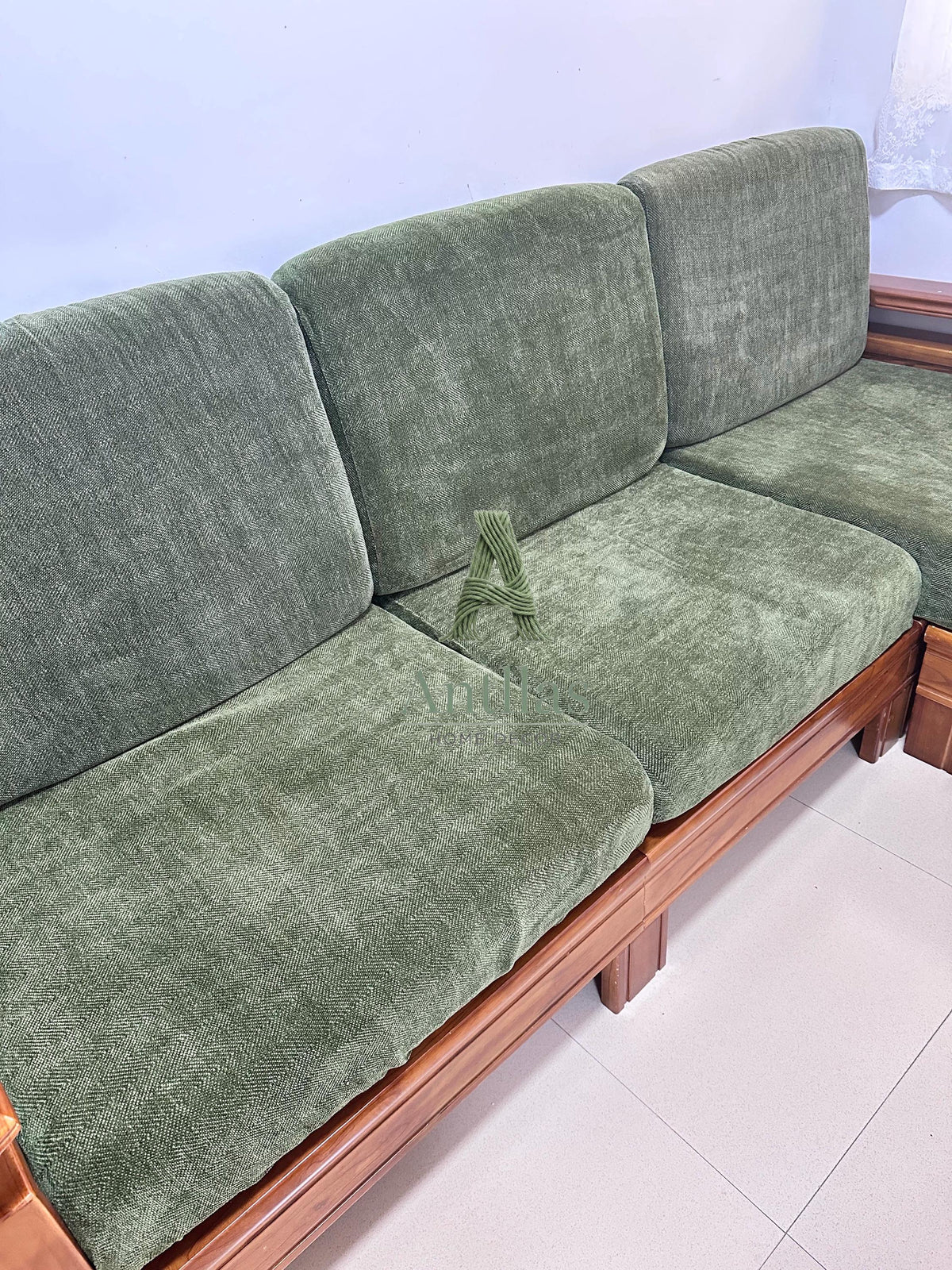 Elastic Chenille Sofa Cushion Cover, Fitted Sheet Fit, Pet Proof Protector