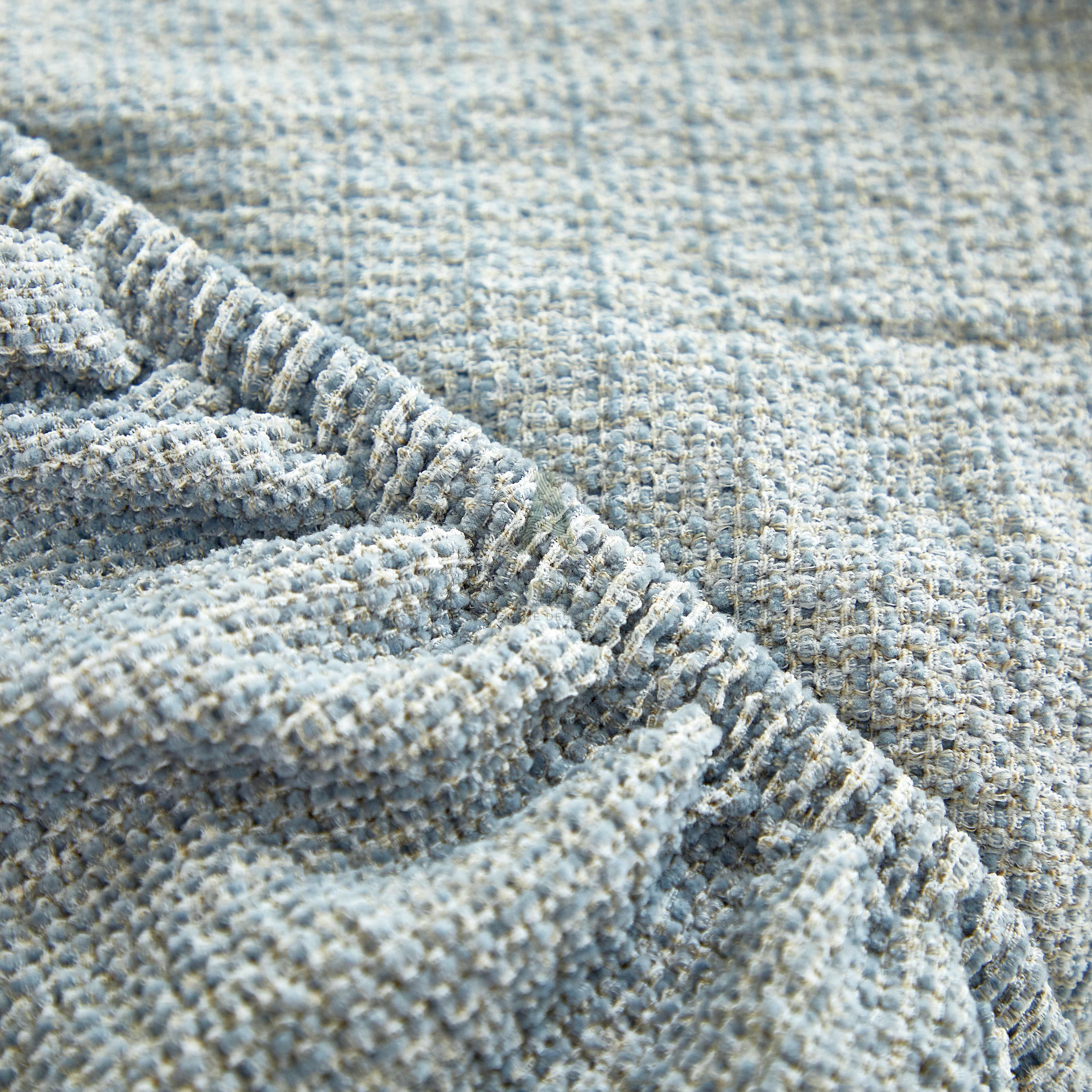 Chenille Sofa Cover, Linen Look Stretch Couch Cover, Full Wrap Sofa Protector for Modern Living Room