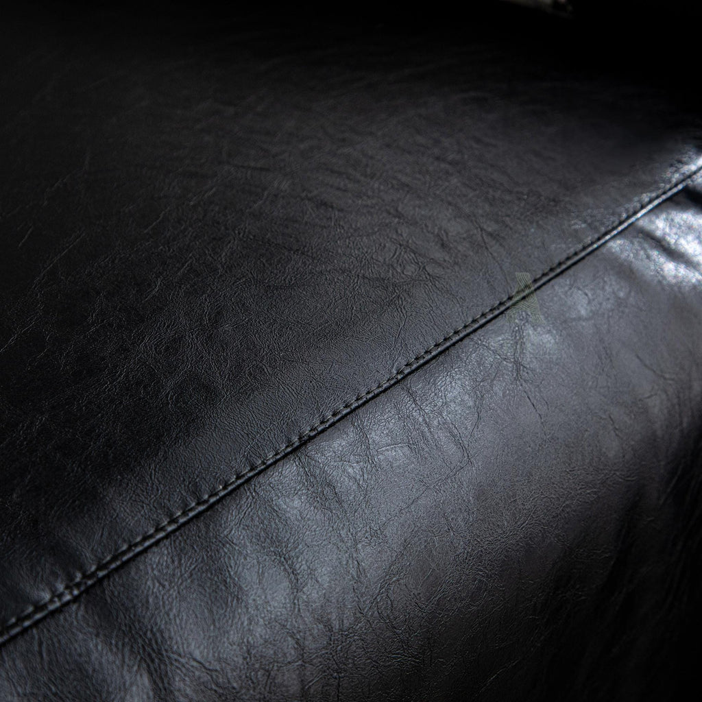 Matte Faux Leather Sofa Cover, Waterproof Cat Scratch Couch Throw, Pet Friendly Sofa Protector Blanket