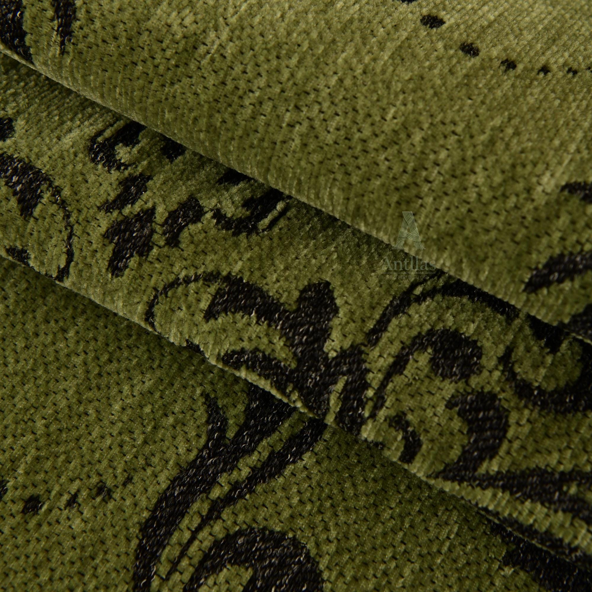 Vintage Totem Sofa Cover, Double Sided Couch Throw, Fringe Sofa Blanket, Beige Brown Green Living Room Decor