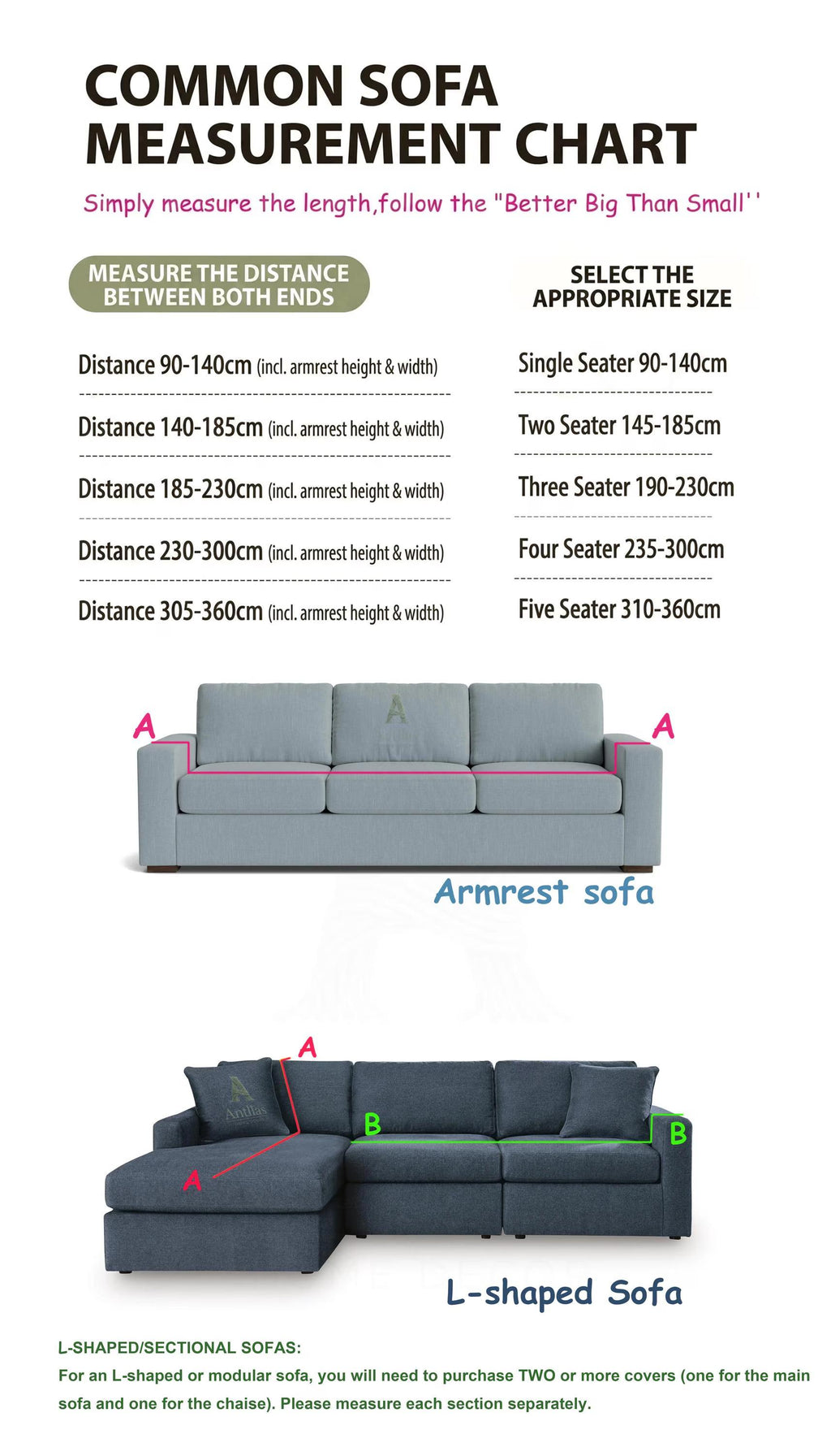 Chenille Full-Cover Sofa Slipcover – Soft, Skin-Friendly, Anti-Slip with Straps – Fits Modular, L-Shaped & Standard Sofas