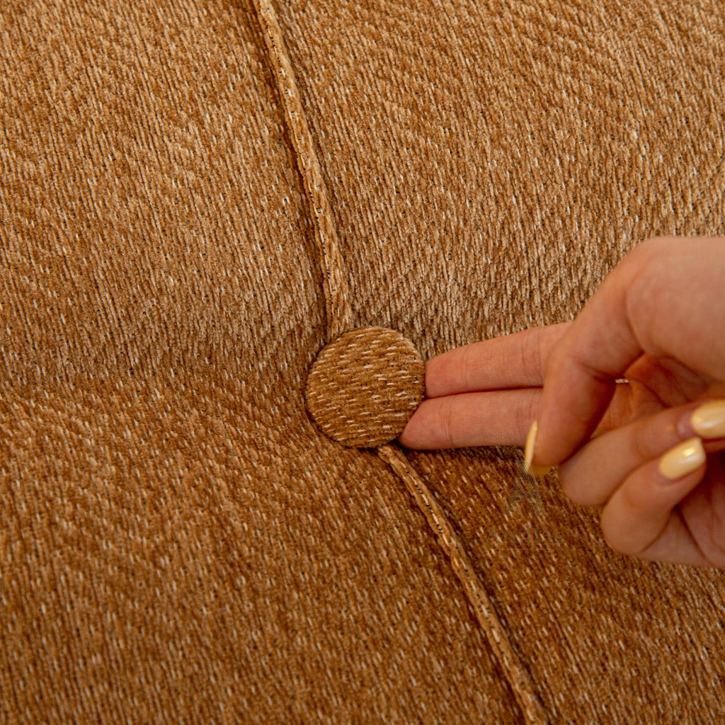 Chenille Headboard Cushion, Soft Bed Backrest, Anti-Collision Reading Pillow, Removable Upholstered Wall Bumper with Ties