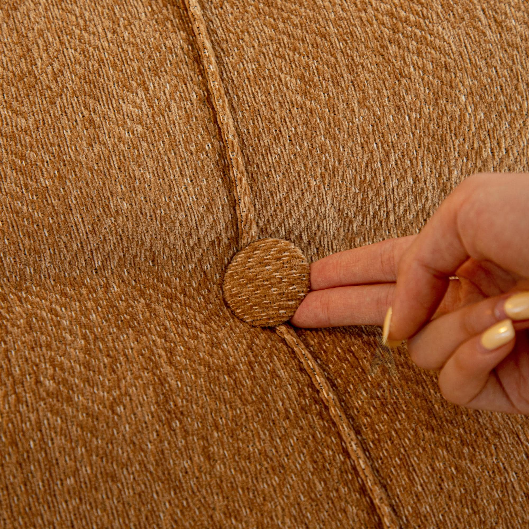 Chenille Headboard Cushion, Soft Bed Backrest, Anti-Collision Reading Pillow, Removable Upholstered Wall Bumper with Ties